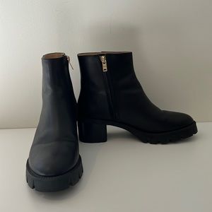 Coach boots Chelsea black leather size 9